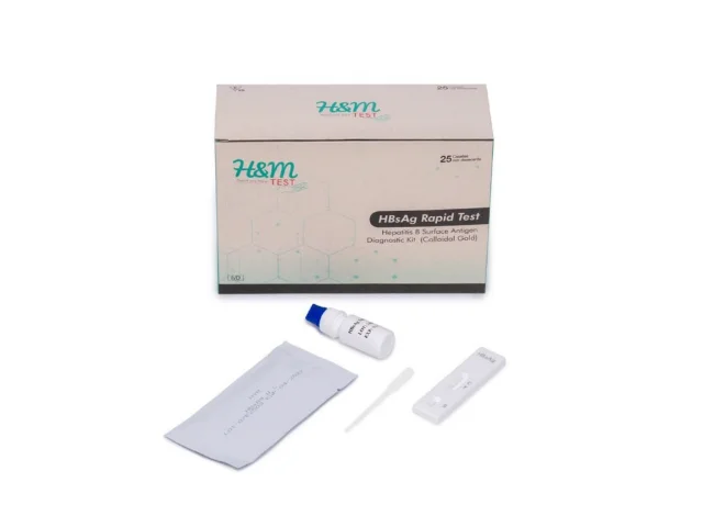 Prueba rápida Hepatitis B (HBsAg)